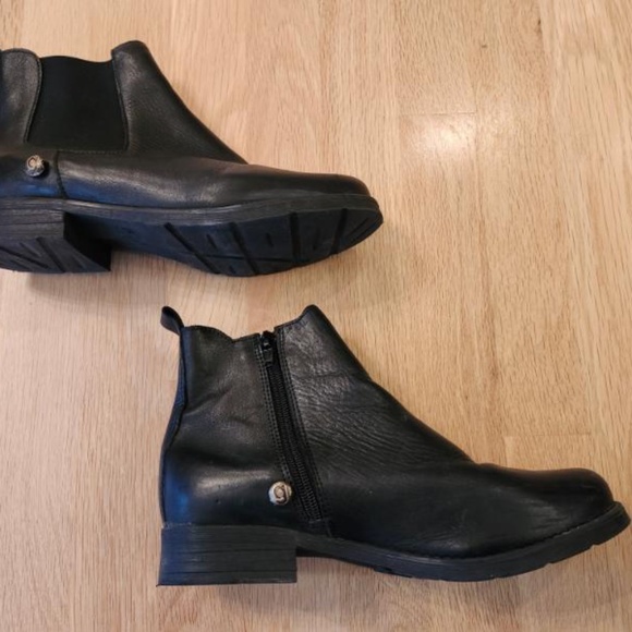 Galibelle Chelsea black leather ankle boot 39 - Picture 5 of 9